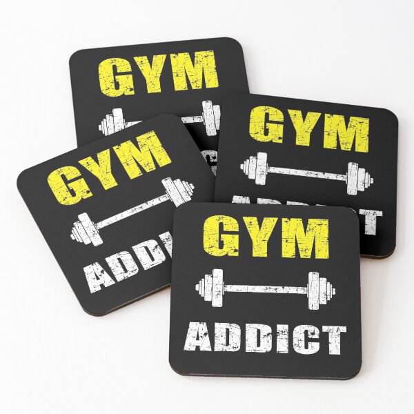 Item preview, Gym Addict bodybuilding motivation designed and sold by Mfk Clothes.