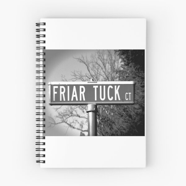Item preview, A Street Sign Named Friar Tuck designed and sold by jcwest.
