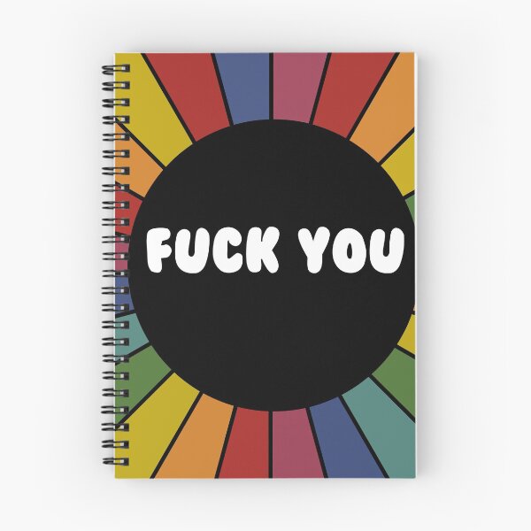 Item preview, F You radiant sarcastic sticker designed and sold by ScapegoatPrints.