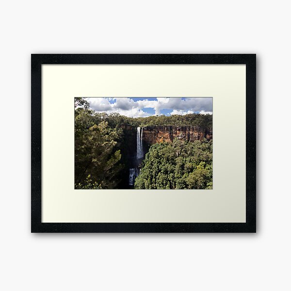 Spirits in the rock,Fitzroy Falls Framed Art Print