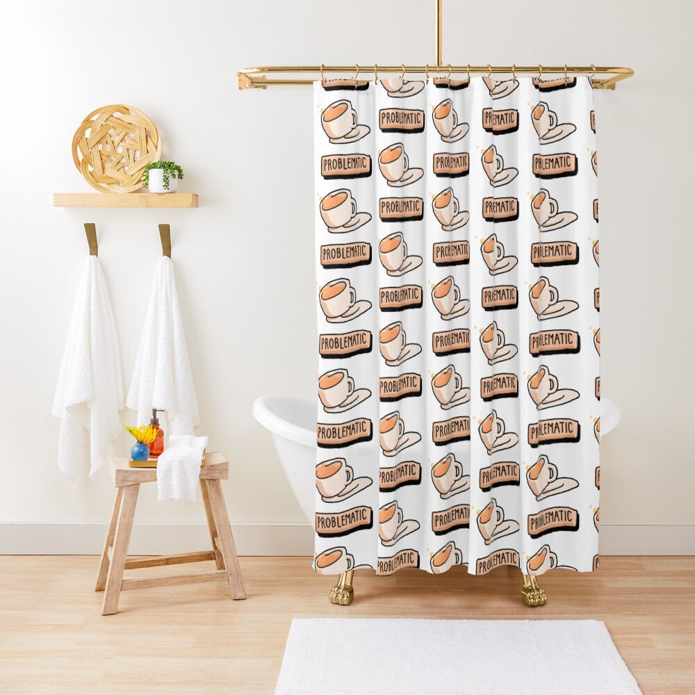 Item preview, Shower Curtain designed and sold by Jimmies.