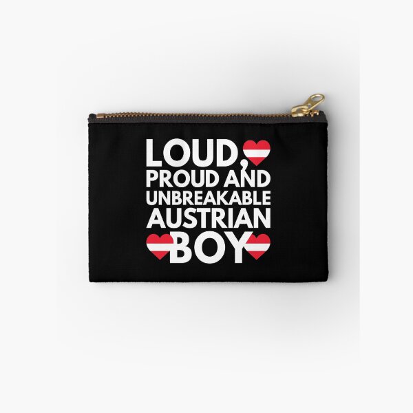 Item preview, I am Austrian Boy Loud, Proud and Unbreakable designed and sold by HelloFromAja.