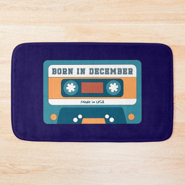 Item preview, Vintage Born in December Birthday Retro Cassette Gift Party designed and sold by MagicBoutique.