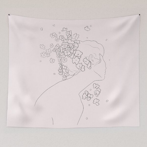 Item preview, Line Girl 02 designed and sold by Valeriya Korenkova Kodamorkovkart.