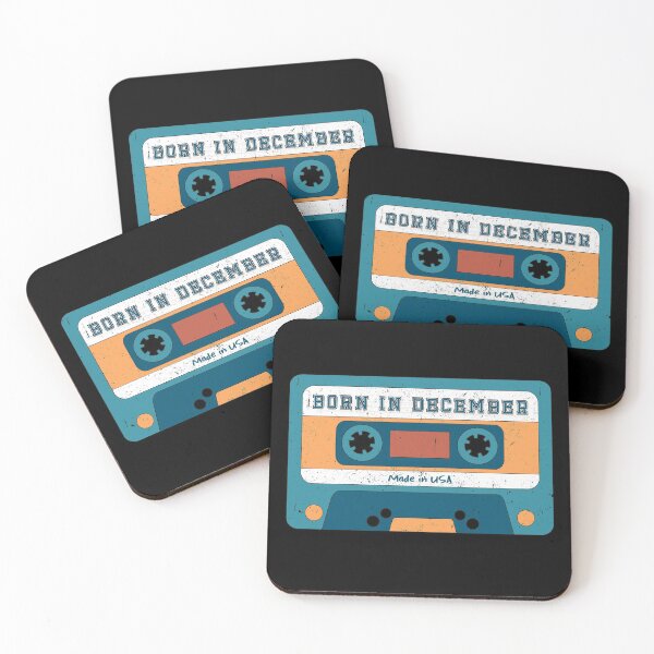 Item preview, Vintage Born in December Birthday Retro Cassette Gift Party designed and sold by MagicBoutique.