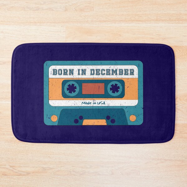 Item preview, Vintage Born in December Birthday Retro Cassette Gift Party designed and sold by MagicBoutique.