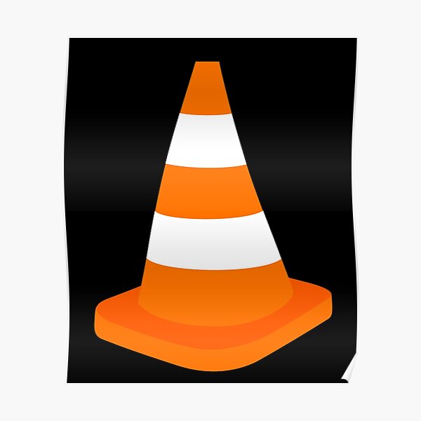 Traffic Cone Posters Redbubble - roblox traffic cone outfit