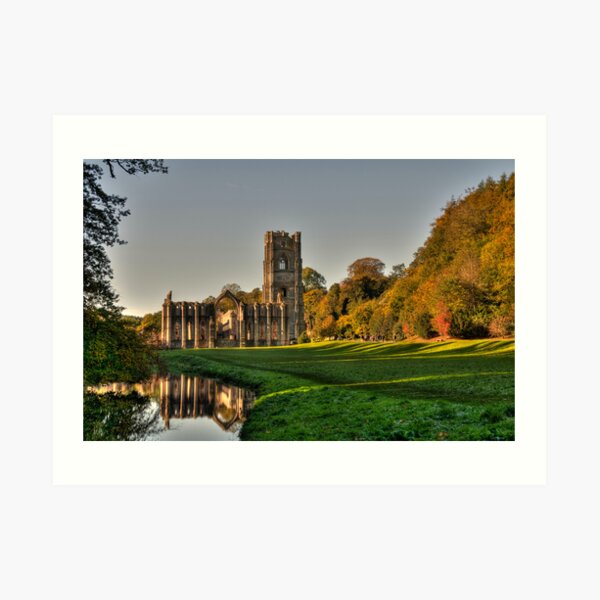 Fountains Abbey Art Print