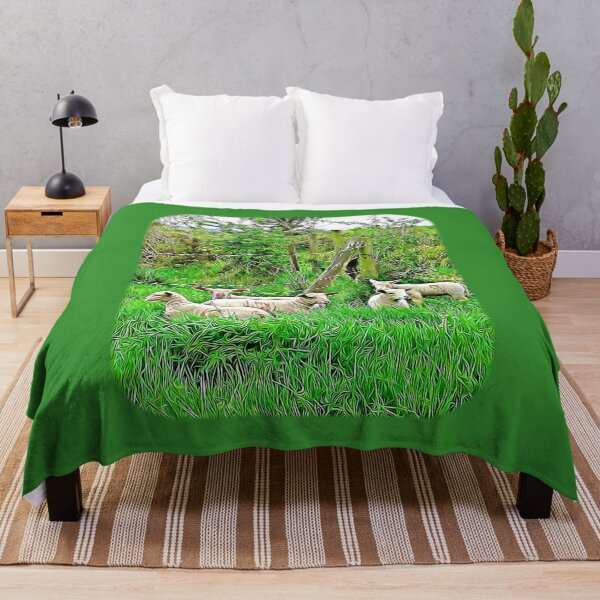 Item preview, Lambs at the fence designed and sold by DAscroft.
