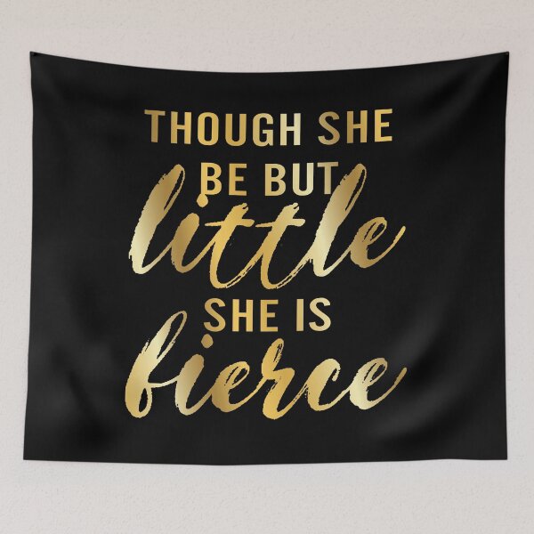 Item preview, Thought she be little she is fierce designed and sold by Dhynzz.