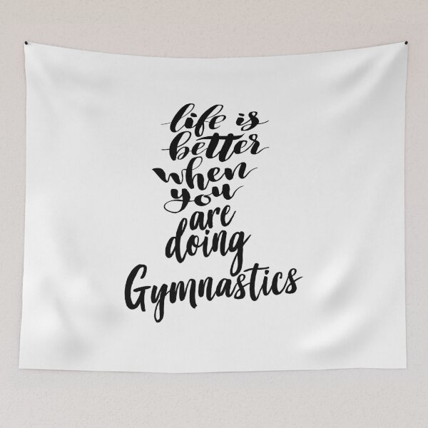 Item preview, Life Is Better When You Are Doing Gymnastics designed and sold by ProjectX23.