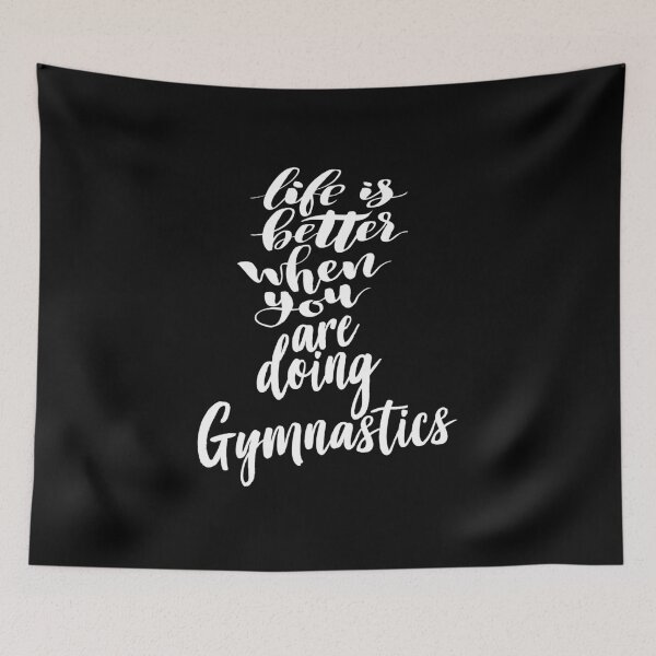 Item preview, Life Is Better When You Are Doing Gymnastics designed and sold by ProjectX23.