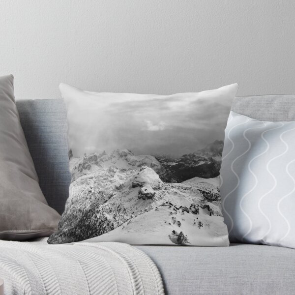 Item preview, Stormy clouds in italian dolomites in a snowy winter designed and sold by zakaz86.