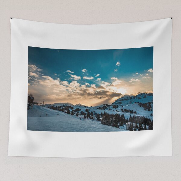 Item preview, Winter sunset in the italian alps designed and sold by zakaz86.