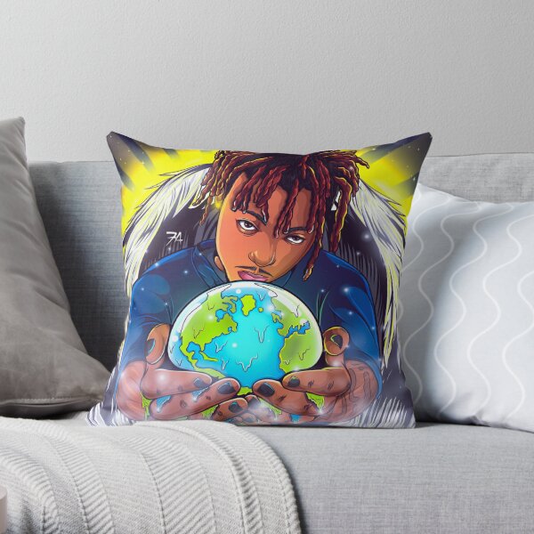 Juice WRLD in Dublin Throw Pillow