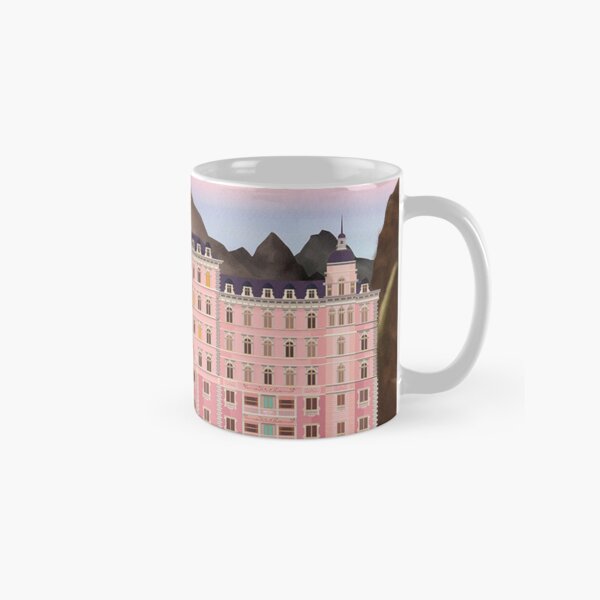 Grand Budapest Hotel Poster Wes Movie rushmore Classic Mug