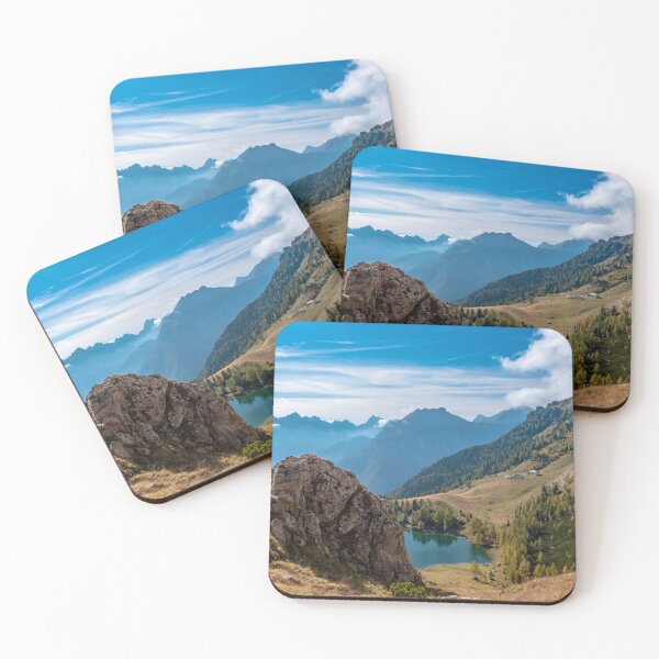 Item preview, The Bordaglia lake in a colorful autumn day designed and sold by zakaz86.