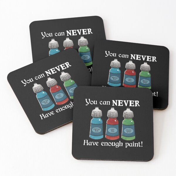 Item preview, You can never have enough paint - On Black designed and sold by Elvish-Emporium.