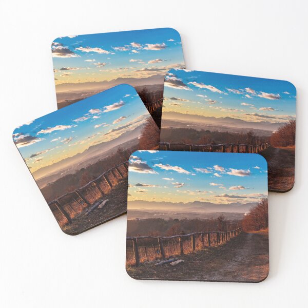 Item preview, Colorful sunset in the italian vineyards designed and sold by zakaz86.