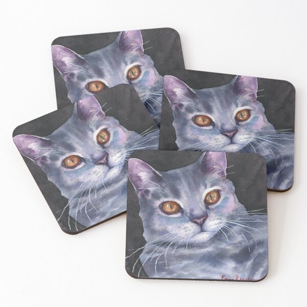 Item preview, Gray cat designed and sold by Emma   Reznikova.