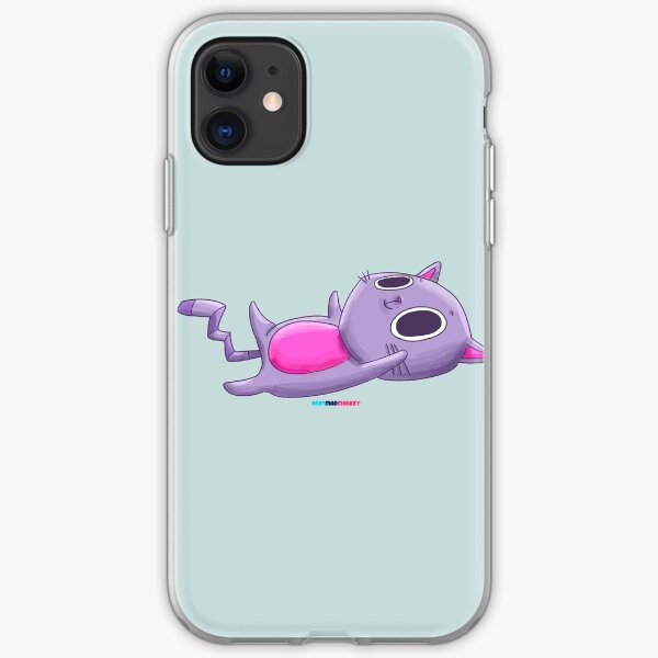 Cute Cat by Fran Ferriz Funda blanda para iPhone