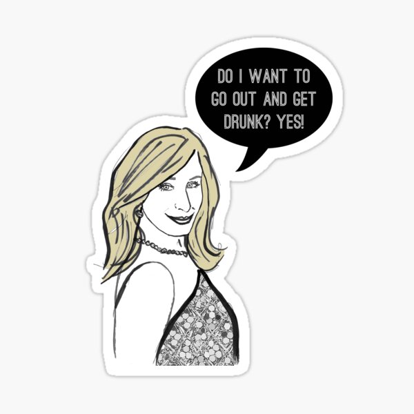 Drunk Sticker