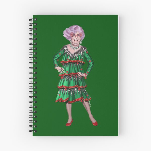 Item preview, Dame Edna Everage Christmas Frock by James Brennan designed and sold by dameednaeverage.