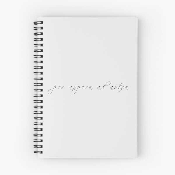 Item preview, cursive per aspera ad astra, through adversity to the stars designed and sold by j1985.