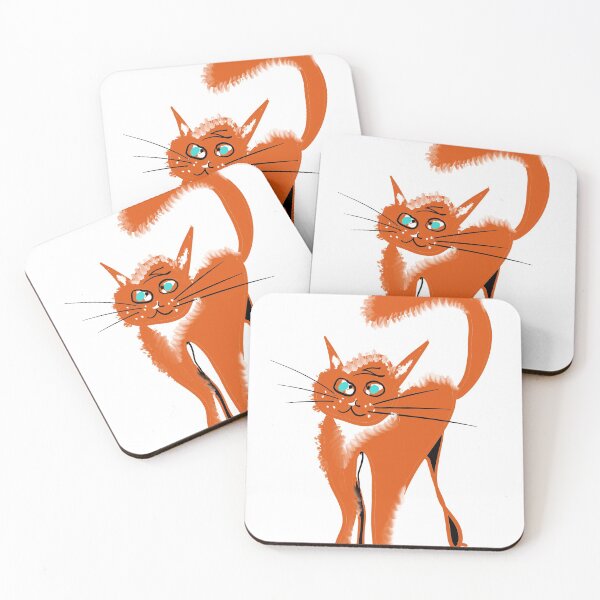 Item preview, The Red Cat designed and sold by OHirschArt.