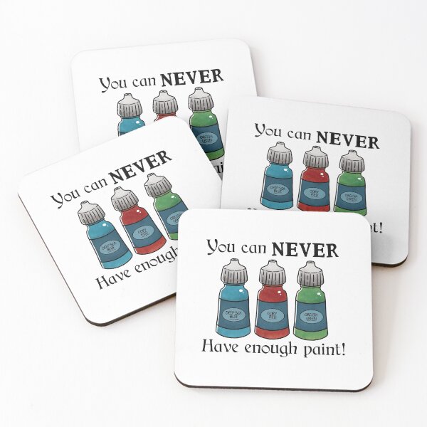 Item preview, You can never have enough paint - On White designed and sold by Elvish-Emporium.