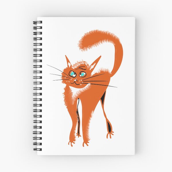 Item preview, The Red Cat designed and sold by OHirschArt.