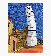 201 - THE LIGHTHOUSE, BLYTH - COLOURED PENCILS - 2008 Photographic Print