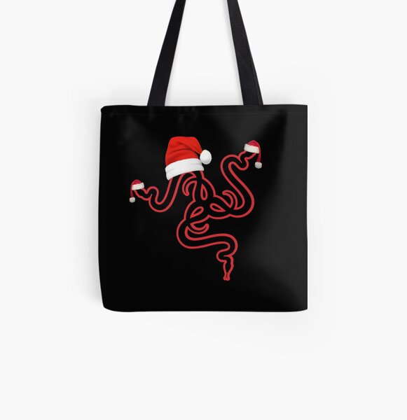 razer red logo tote bag by cyprusassassing redbubble redbubble