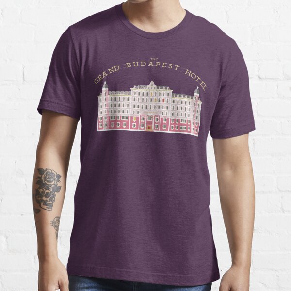 The grand Budapest Hotel Wes movie life acquatic Essential T-Shirt