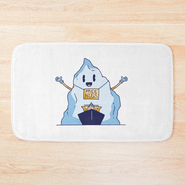 Item preview, FREE HUGS ICEBERG T-SHIRT TEE SWEATER CASE MUG HOODY GIFT PRESENT BIRTHDAY CHRISTMAS designed and sold by Timcito.