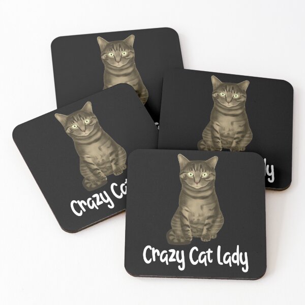 Item preview, Crazy Cat Lady Love Funny Kitten Gift designed and sold by Proxzor.