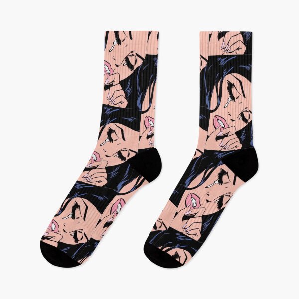 Item preview, A young woman crying inconsolably designed and sold by mikoala50.