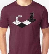 Knight Takes Pawn Unisex T-Shirt