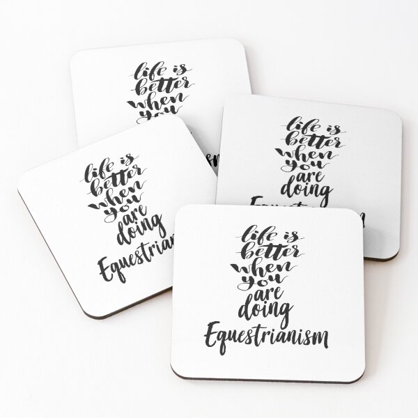 Item preview, Life Is Better When You Are Doing Equestrianism designed and sold by ProjectX23.