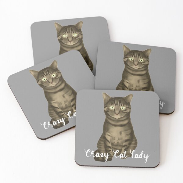 Item preview, Crazy Cat Lady Love Funny Kitten Gift designed and sold by Proxzor.