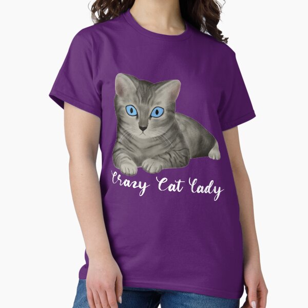 Item preview, Crazy Cat Lady Love Funny Kitten Gift designed and sold by Proxzor.