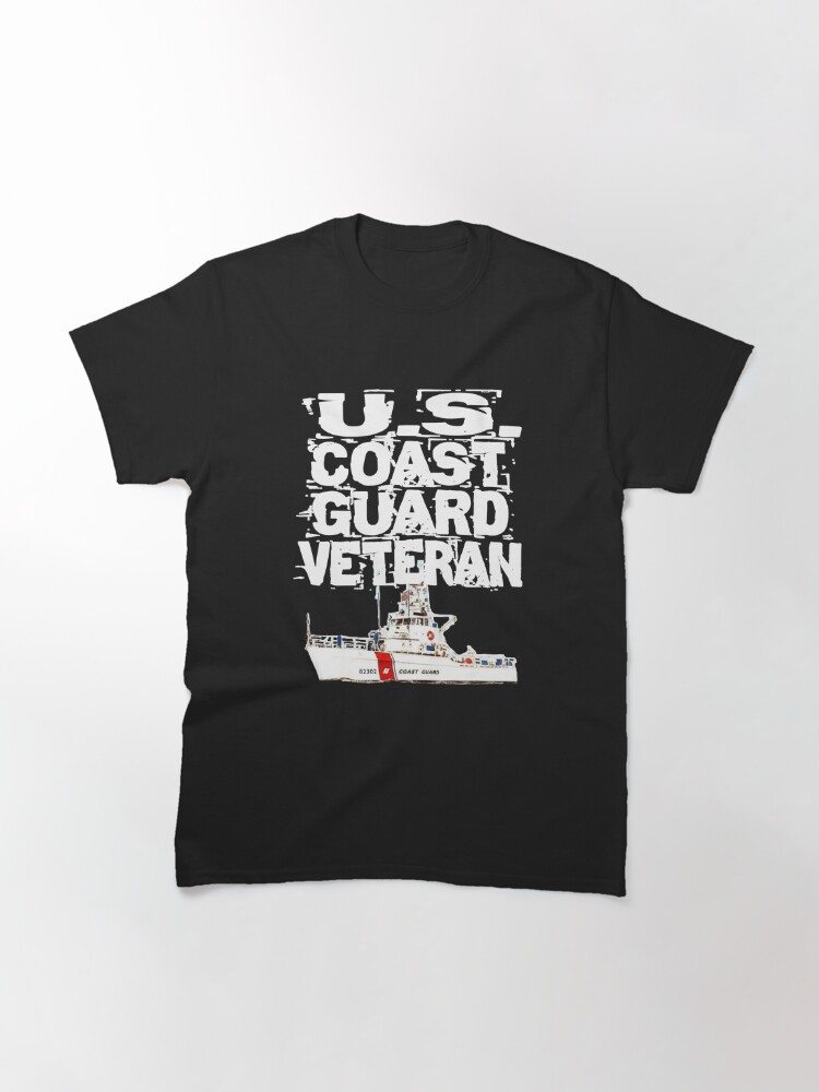Alternate view of U.S. Coast Guard Veteran with 81' Classic T-Shirt