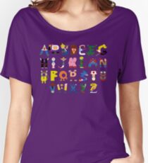 Gamer's Alphabet Women's Relaxed Fit T-Shirt