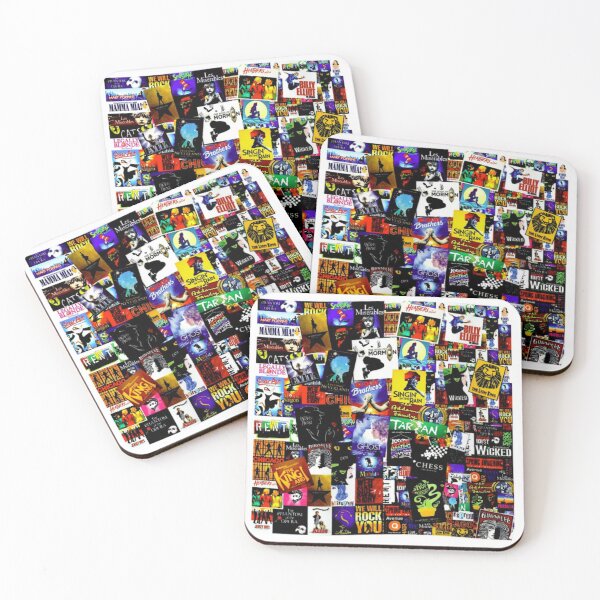 Item preview, Collage about the best known musicals designed and sold by mikoala50.