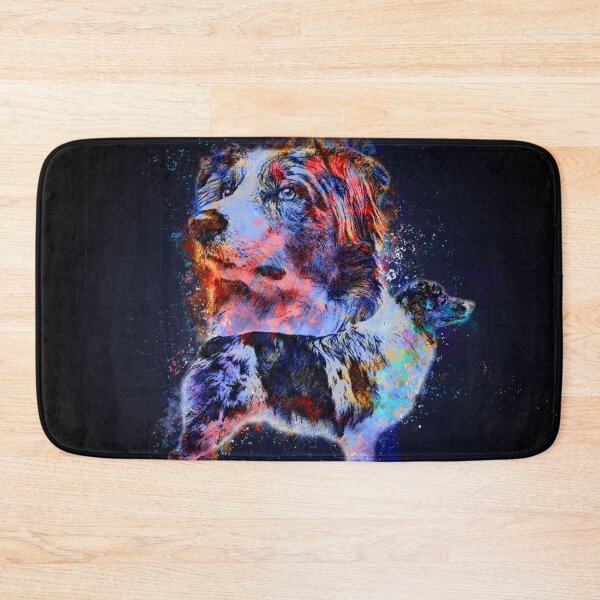 Item preview, Australian Shepherd dog - Aussie  designed and sold by k9printart.