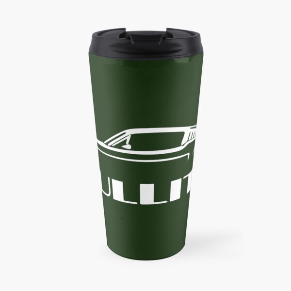 Bullitt Mustang silhouette Travel Mug