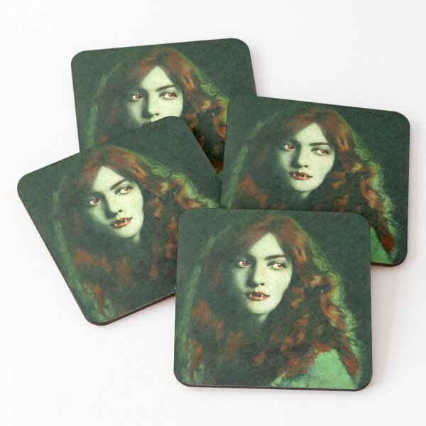 Item preview, Vintage Gothic Femme Fatale Vampire  designed and sold by mictomart.