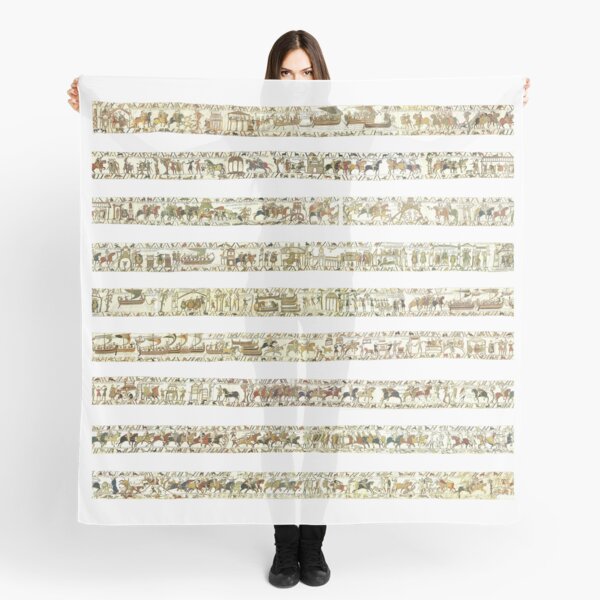 Complete Bayeux Tapestry Scarf