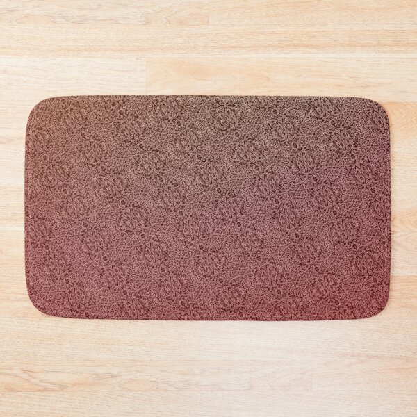 Item preview, Symmetry of villi (red/orange) designed and sold by eliza-coli.