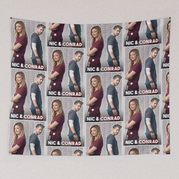 Item preview, The Resident "Nic And Conrad" Poster designed and sold by AnsykD.